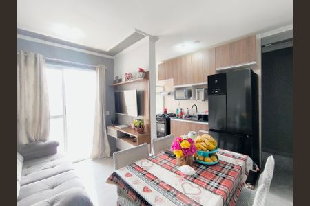 Sala de apartamento à venda com 2 quartos, 49m² em Vila Nambi, Jundiaí