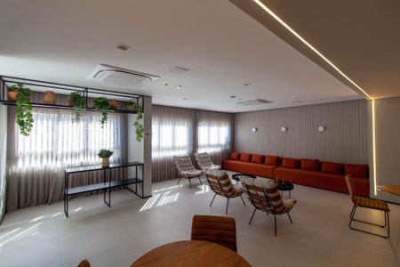 Apartamento para alugar com 37m², 1 quarto e 1 vagaÁREA COMUM- SALA GOURMET