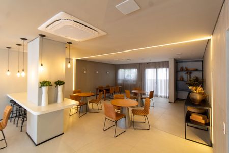 Apartamento para alugar com 37m², 1 quarto e 1 vagaÁREA COMUM- SALA GOURMET