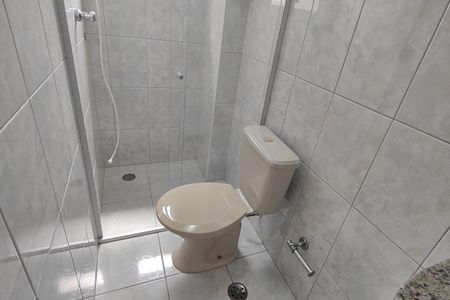 Apartamento para alugar com 110m², 3 quartos e 1 vaga Apartamento para alugar com 110m², 3 quartos e 1 vagaBanheiro da Suíte 1