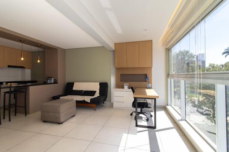 Apartamento para alugar com 46m², 1 quarto e 1 vagaSala/Cozinha