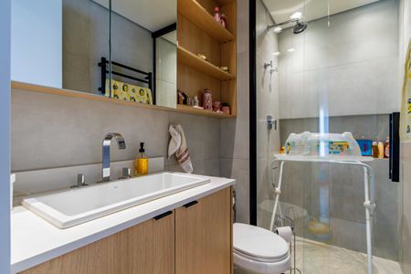 Apartamento à venda com 100m², 2 quartos e 2 vagasSuite 02 - Banheiro