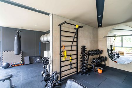 Apartamento à venda com 100m², 2 quartos e 2 vagasÁrea comum - Academia