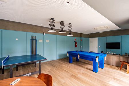 Apartamento à venda com 100m², 2 quartos e 2 vagasÁrea comum - Sala de jogos