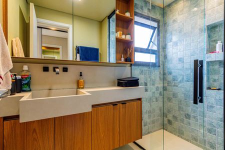 Apartamento à venda com 100m², 2 quartos e 2 vagasSuite 01 - Benheiro