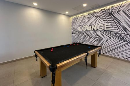 Apartamento à venda com 34m², 1 quarto e sem vagaSalão de jogos