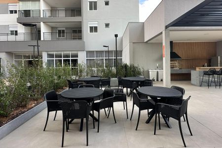 Apartamento à venda com 34m², 1 quarto e sem vagaChurrasqueira