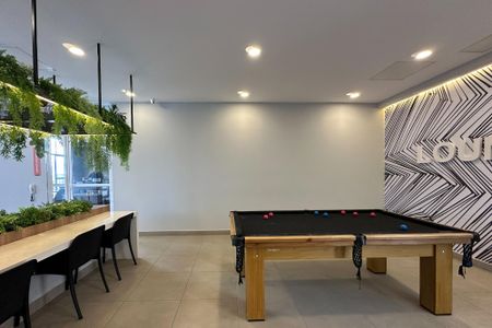 Apartamento à venda com 34m², 1 quarto e sem vagaSalão de jogos