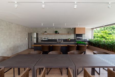 Apartamento à venda com 123m², 3 quartos e 2 vagasChurrasqueira
