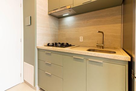 Apartamento para alugar com 25m², 1 quarto e sem vaga Apartamento para alugar com 25m², 1 quarto e sem vagaCozinha / Área de Serviço