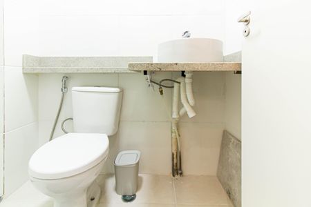 Apartamento para alugar com 25m², 1 quarto e sem vaga Apartamento para alugar com 25m², 1 quarto e sem vagaBanheiro da Suíte