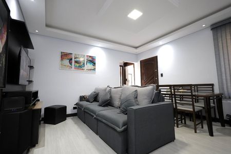 Sala de apartamento para alugar com 3 quartos, 120m² em Centro, Santo André