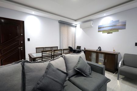 Sala de apartamento para alugar com 3 quartos, 120m² em Centro, Santo André