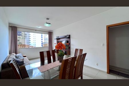 sala  de apartamento à venda com 3 quartos, 82m² em São Marcos, Belo Horizonte