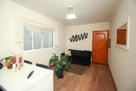 Sala de apartamento à venda com 3 quartos, 84m² em Vila Homero Thon, Santo André