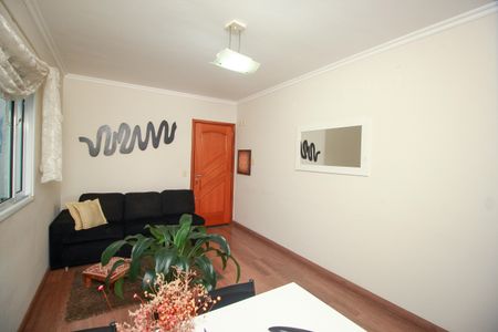 Sala de apartamento à venda com 3 quartos, 84m² em Vila Homero Thon, Santo André