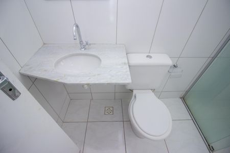 Apartamento para alugar com 55m², 2 quartos e 1 vaga Apartamento para alugar com 55m², 2 quartos e 1 vagaBanheiro da Suíte