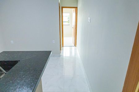 Cozinha americana de kitnet/studio para alugar com 1 quarto, 25m² em Etelvina Carneiro, Belo Horizonte
