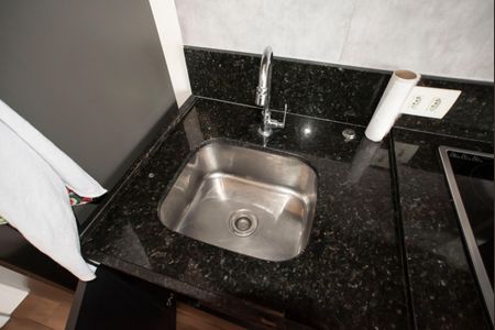 Studio à venda com 28m², 1 quarto e sem vagaCozinha