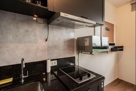 Studio à venda com 28m², 1 quarto e sem vagaCozinha