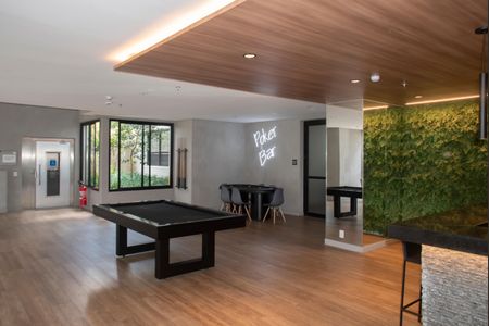 Studio à venda com 28m², 1 quarto e sem vagaÁrea comum - Espaço de jogos/Poker Bar