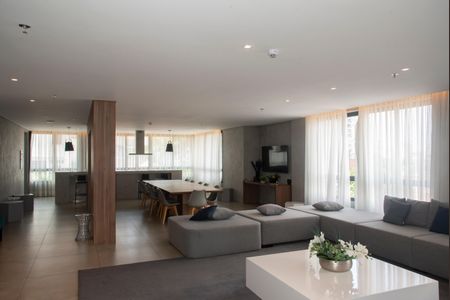 Studio à venda com 28m², 1 quarto e sem vagaÁrea comum - Salão de festas