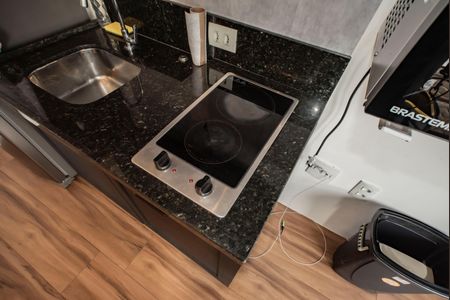 Studio à venda com 28m², 1 quarto e sem vagaCozinha