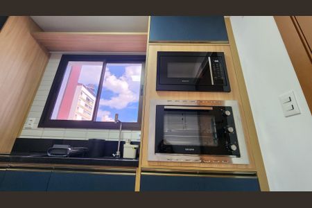 Studio para alugar com 21m², 1 quarto e 1 vaga Studio para alugar com 21m², 1 quarto e 1 vagaCozinha