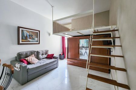 Studio de kitnet/studio para alugar com 1 quarto, 28m² em Santa Teresa, Rio de Janeiro