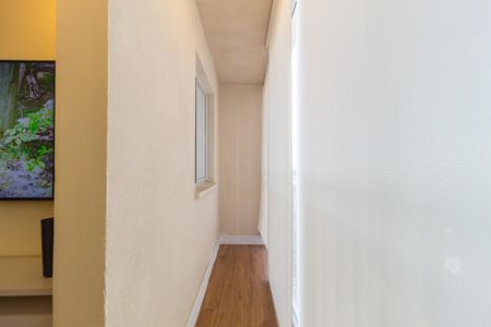 Apartamento à venda com 29m², 1 quarto e sem vaga Apartamento à venda com 29m², 1 quarto e sem vagaDetalhe - Varanda