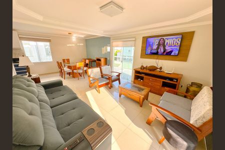 Sala de TV de apartamento para alugar com 3 quartos, 175m² em Ingleses Norte, Florianópolis