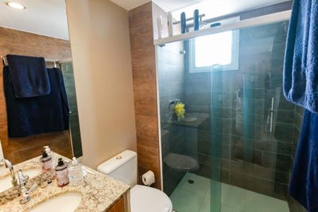 Apartamento para alugar com 50m², 1 quarto e 1 vaga Apartamento para alugar com 50m², 1 quarto e 1 vagaBanheiro da Suíte