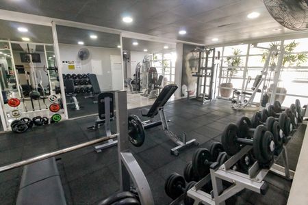 Apartamento para alugar com 50m², 1 quarto e 1 vaga Apartamento para alugar com 50m², 1 quarto e 1 vagaÁrea comum - Academia