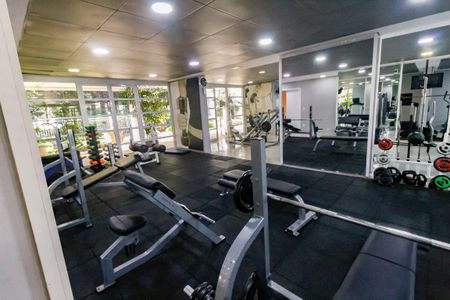 Apartamento para alugar com 50m², 1 quarto e 1 vaga Apartamento para alugar com 50m², 1 quarto e 1 vagaÁrea comum - Academia