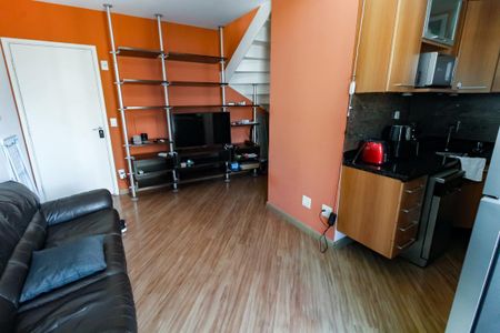 Apartamento para alugar com 50m², 1 quarto e 1 vaga Apartamento para alugar com 50m², 1 quarto e 1 vagaSala