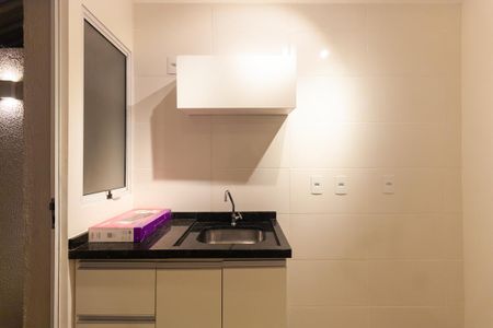Cozinha de apartamento para alugar com 1 quarto, 30m² em Vila Independencia, São Paulo