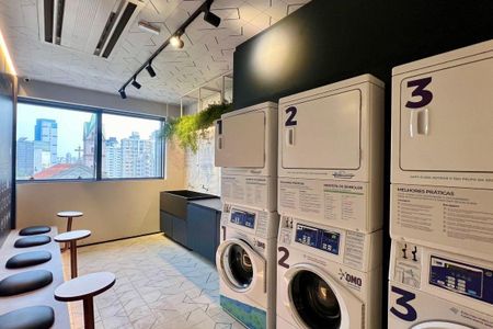 Studio à venda com 38m², 1 quarto e sem vagaÁrea Comum - Lavanderia