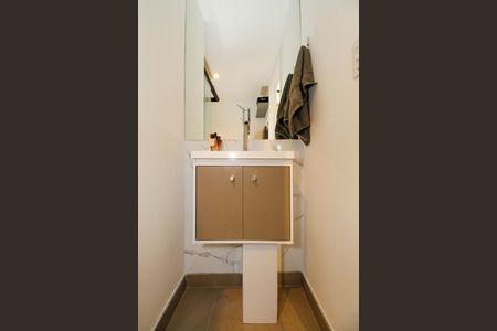 Banheiro de kitnet/studio à venda com 1 quarto, 38m² em Jardim Paulista, São Paulo