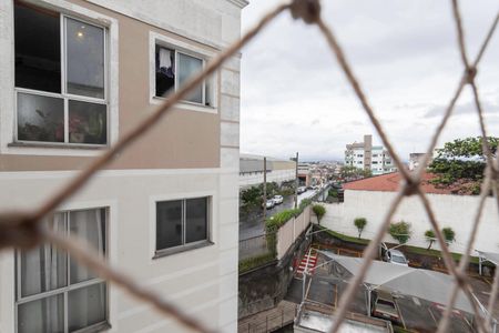Sala - Vista de apartamento à venda com 2 quartos, 45m² em Distrito Indutrial Doutor Helio Pentagna Guimarães, Contagem