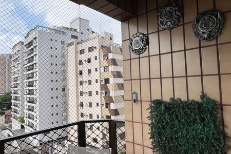 Varanda da Sala de apartamento para alugar com 4 quartos, 177m² em Ponta da Praia, Santos