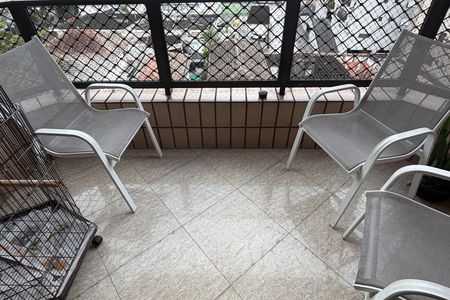 Varanda da Sala de apartamento para alugar com 4 quartos, 177m² em Ponta da Praia, Santos