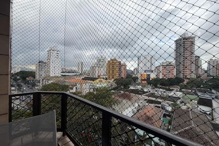Varanda da Sala de apartamento para alugar com 4 quartos, 177m² em Ponta da Praia, Santos