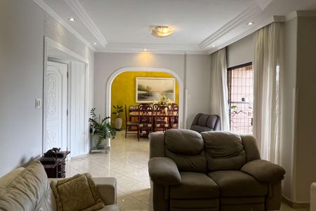 Sala de apartamento para alugar com 4 quartos, 177m² em Ponta da Praia, Santos