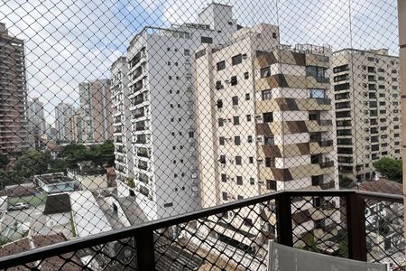 Varanda da Sala de apartamento para alugar com 4 quartos, 177m² em Ponta da Praia, Santos