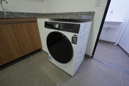 Studio para alugar com 34m², 1 quarto e sem vagaMaquina de lavar