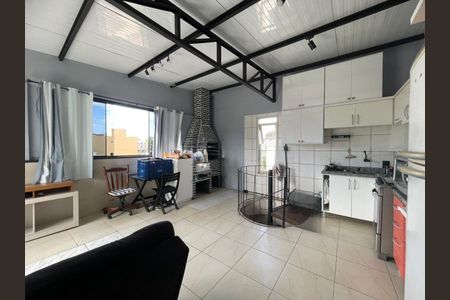 Sala / Cozinha  de apartamento para alugar com 2 quartos, 80m² em Vila Ipiranga, Porto Alegre