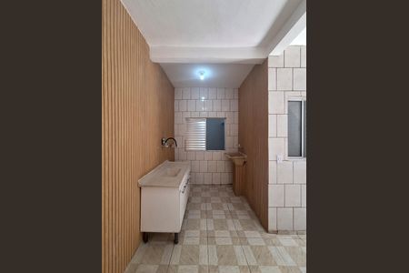 Cozinha de casa para alugar com 2 quartos, 42m² em Jardim Elisa Maria, São Paulo
