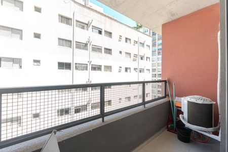 Studio para alugar com 25m², 1 quarto e sem vagaSacada