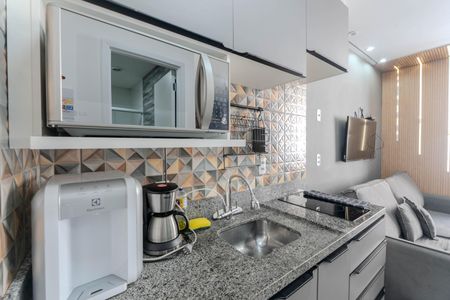 Studio para alugar com 25m², 1 quarto e sem vagaCozinha