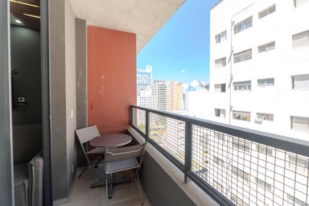 Studio para alugar com 25m², 1 quarto e sem vagaSacada